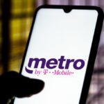 Metro by T-Mobile logo on a phone