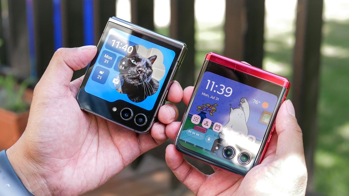 حذف فنی: آیا Motorola Razr+ بهتر از Samsung Galaxy Z Flip 5 تا می شود؟