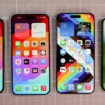 All iPhone 15 models shown together.