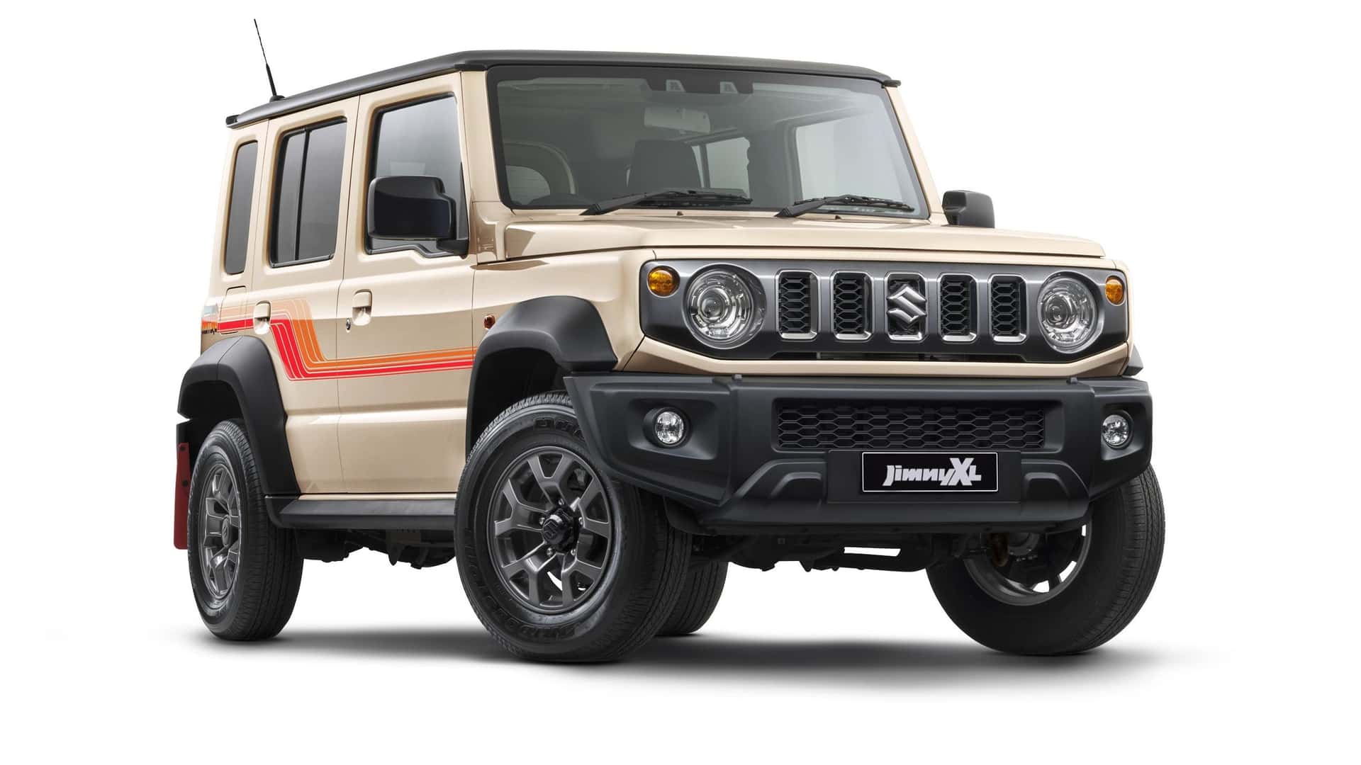 سوزوکی Jimny XL Heritage دارای گرافیک رترو جالبی است