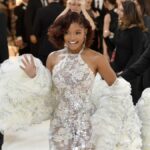 Halle Bailey attends The 2023 Met Gala Celebrating