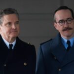 Colin Firth as Ewen Montagu and Matthew Macfadyen as Charles Cholmondeley in Operation Mincemeat