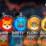 SHIB رقبای BRETT، FLOKI و BONK در قرمز به عنوان Meme Coin Segment Falls