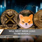 XRP وارد منطقه معکوس شد، آیا سطح 0.00002 دلاری Shiba Inu (SHIB) خطرناک است، آیا اتریوم (ETH) می‌تواند زنده بماند؟