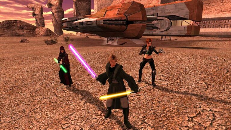 The best Star Wars game is KOTOR II