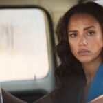 Jessica Alba as Parker in Trigger Warning streaming on Netflix this week