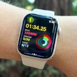 Apple Watch Series 8 shown on wrist