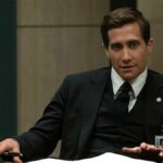 Jake Gyllenhaal dressed in smart suit and black tie in Apple TV+ courtroom drama Presumed Innocent 2024