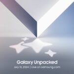 Galaxy Unpacked invitation for July 10 2024