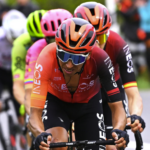 Egan Bernal of Colombia and Team INEOS Grenadiers attacks in the final climb ahead of the Tour de Suisse 2024 cycling race.