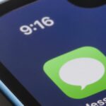 iMessage app on iPhone