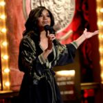 Host Ariana DeBose speaks onstage during The 76th Annual Tony Awards ahead of the 2024 event