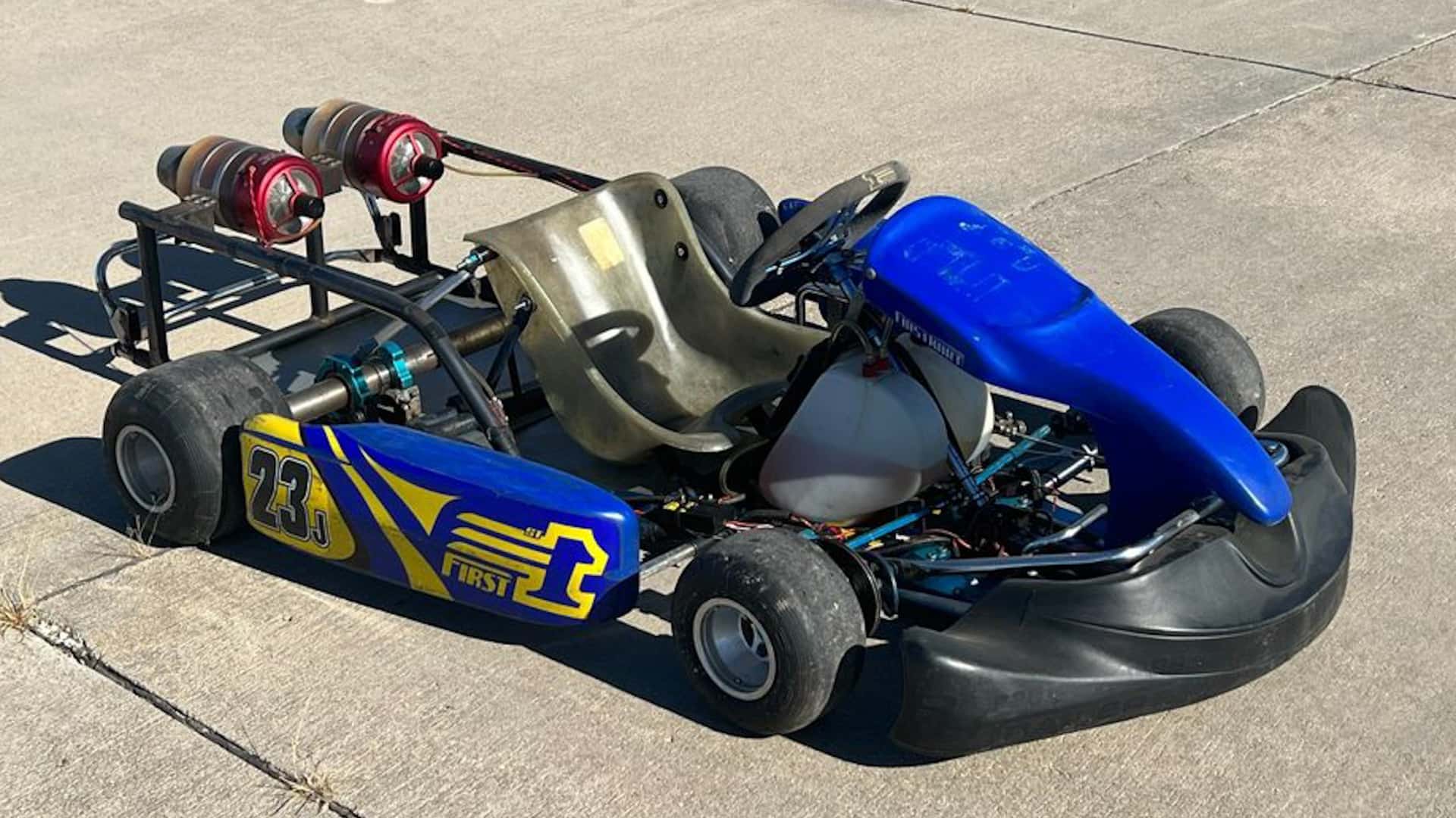 شما می توانید صاحب سریع ترین Go-Kart با موتور جت روی سیاره باشید