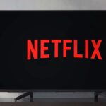 Netflix logo on TV