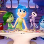 The emotions Anger, Disgust,Joy,Fear and Sadness in Inside Out