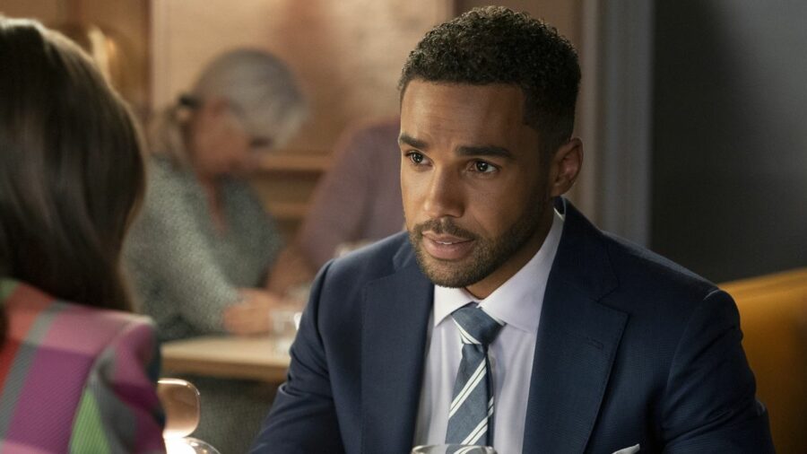 Lucien Laviscount as Alfie in episode 302 of Emily in Paris