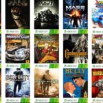 Varies box arts for multiple Xbox 360 games.