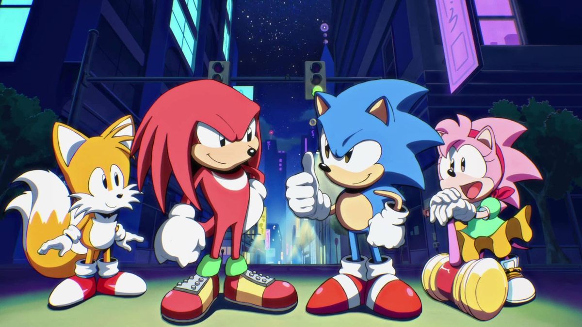 An image from Sonic Origins