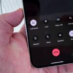 Call Notes menu option in the Phone app on a Google Pixel 9 Pro