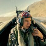 Tom Cruise as Pete 'Maverick' Mitchell in Top Gun: Maverick