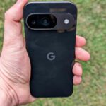 google pixel 9 review shots of phone