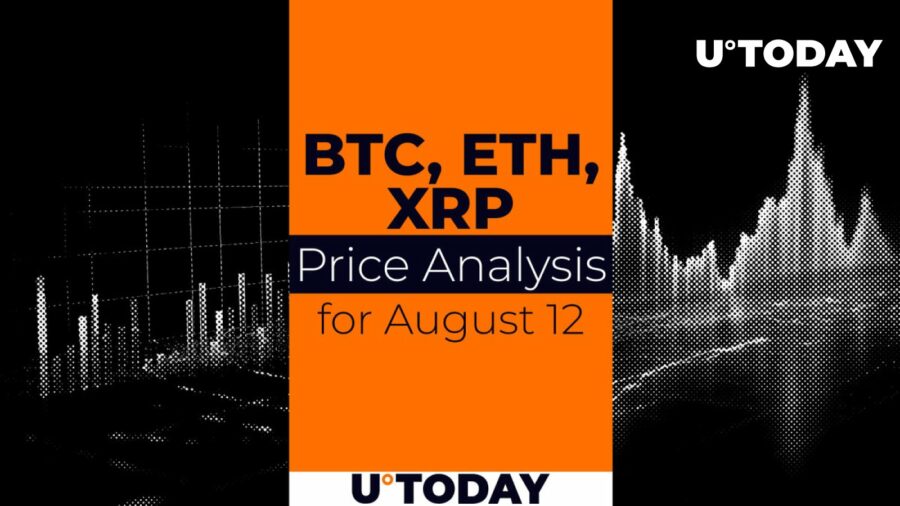 پیش بینی 12 آگوست BTC، ETH و XRP