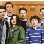 The cast of Freaks and Geeks including LINDA CARDELLINI; JAMES FRANCO; SAMM LEVINE; SETH ROGEN; MARTIN STARR; JASON SEGEL; JOHN FRANCIS DALEY