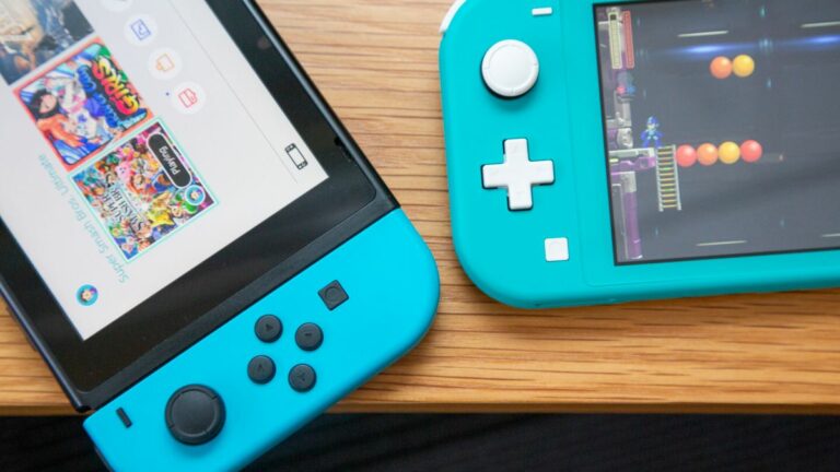 Nintendo Switch and Nintendo Switch Lite