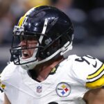 T.J. Watt #90 of the Pittsburgh Steelers reacts ahead of the