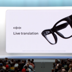 Real time translation with AI glasses