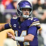 Quarterback Sam Darnold #14 of the Minnesota Vikings passes the ball ahead of the Vikings vs Packers live stream