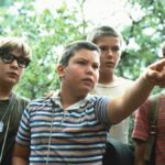 Corey Feldman, Jerry O'Connell, River Phoenix and Wil Wheaton in &quot;Stand by Me&quot; (1986)