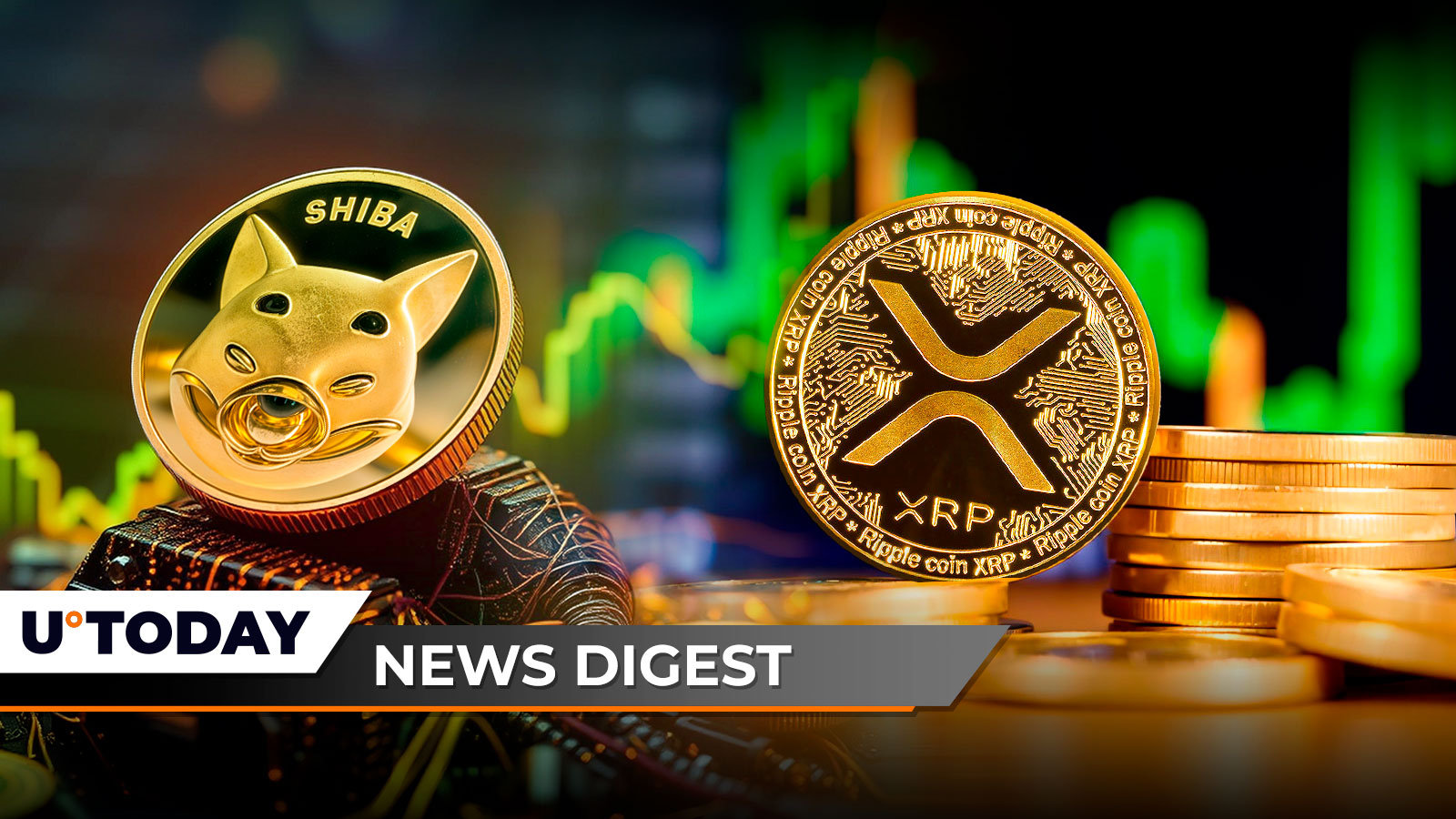 Shiba Inu در آستانه سه برابر شدن قیمت در این ماه، XRP بالاترین پایان هفتگی سال 2024 را منتشر می کند، دلیل اصلی اینکه بیت کوین می تواند Q4 عظیم داشته باشد: خلاصه اخبار رمزنگاری از U.Today