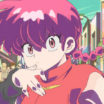 A screenshot of Ranma Saotome in Episode 1 of Ranma 1/2 on Netflix