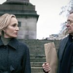 (L to R) Kristin Scott Thomas as Diana Taverner and Gary Oldman as Jackson Lamb in Slow Horses, one of the best Apple TV Plus shows