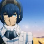 A Metaphor: ReFantazio screenshot showing the blue-haired protagonist against ablue-sky background