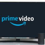 Amazon Prime Video logo on TV screen