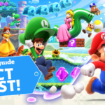 Animated image of Super Mario Wonder game with Toms Guide act fast logo