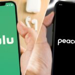 Hulu mobile app; Peacock mobile app