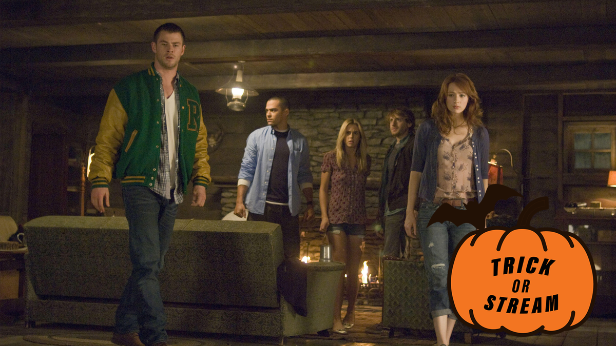 &quot;The Cabin in the Woods&quot; (2012) starring Anna Hutchison, Fran Kranz, Chris Hemsworth, Kristen Connolly, Jesse Williams.