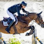 Marc Houtzager competes during the 75th edition of the CHIO Rotterdam at the Kralingse Bos in Rotterdam ahead of the Longines League of Nations Final 2024 event