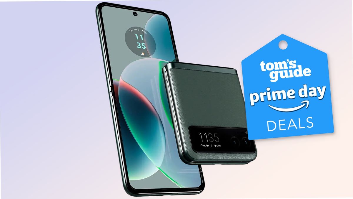 تخفیف 64 درصدی Best Buy Motorola Razr با شکست Amazon Prime Day به ارزان‌ترین گوشی تاشو تبدیل شد.