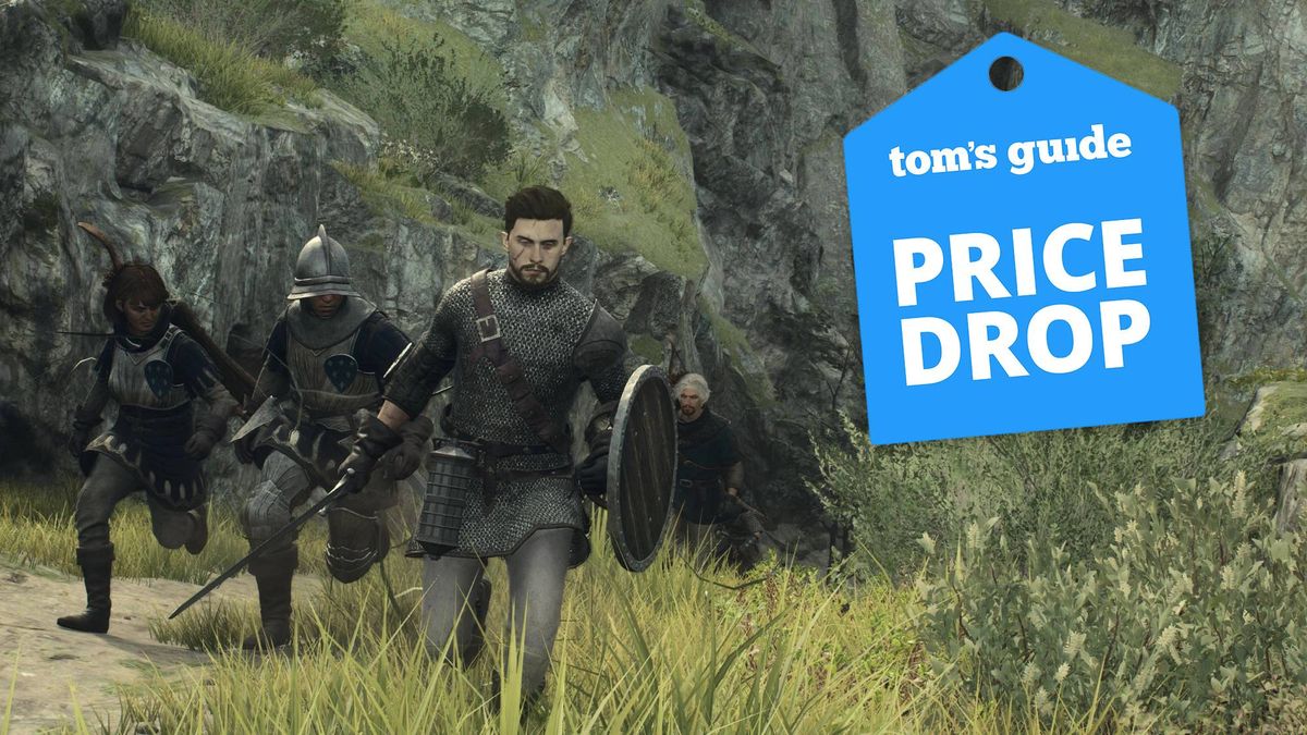 Dragon's Dogma 2 screenshot with a Tom's Guide deal tag