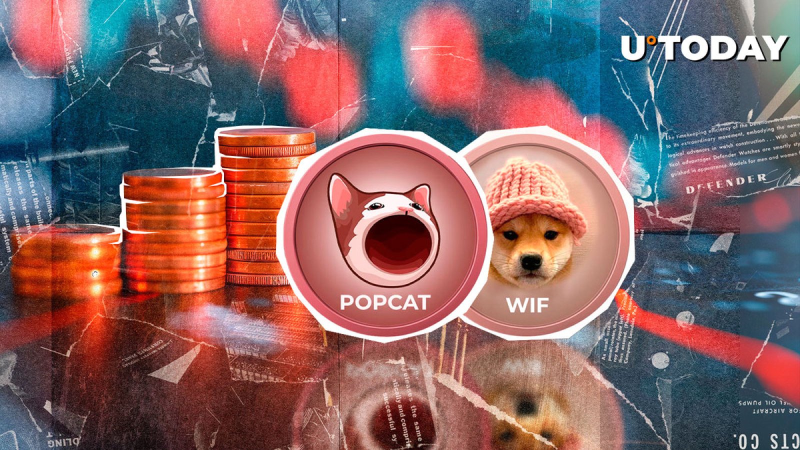 میم کوین POPCAT و WIF در بین بدترین عملکردها در 100 نفر برتر