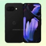 Google Pixel 9a render front and back