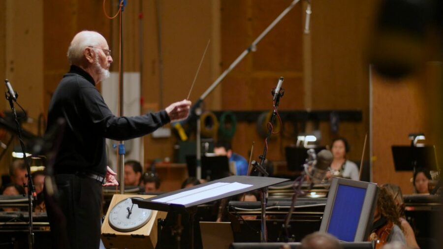 Composer John Williams in action in &quot;Music by John Williams&quot;