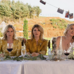 Bad Sisters (Season 2): Sarah Greene (as Bibi), Eva Birthistle (Ursula), Sharon Horgan (Eva), Anne-Marie Duff (Grace) and Eve Hewson (Becka)