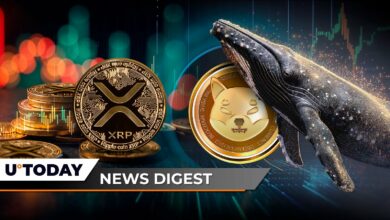 1 دلار در XRP ممکن است به زودی ناپدید شود، 2.5 میلیارد دلار نهنگ مگا شیبا اینو فاش شد، بایننس شش لیست جدید را اعلام کرد: خلاصه اخبار کریپتو از U.Today