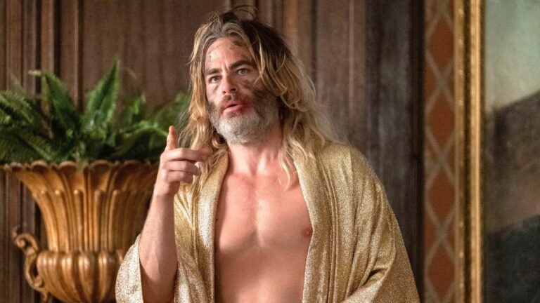 Chris Pine in &quot;Poolman&quot; (2023).