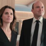 Kate Wyler (Keri Russell) and Nicol Trowbridge (Rory Kinnear) (L-R) in Netflix's &quot;The Diplomat&quot; season